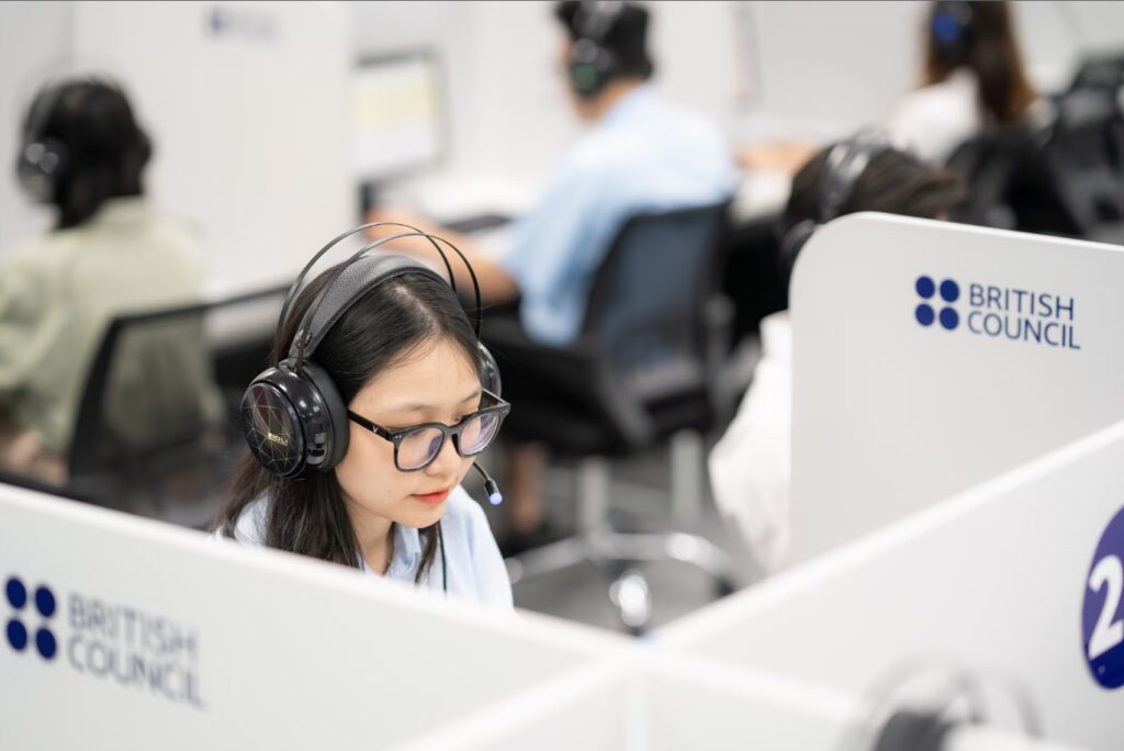 thi thử IELTS online: thi online trên website của British Council